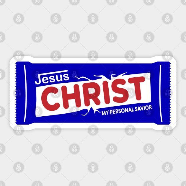 jesus christ my personal savior, john 1:12 Sticker by societee28